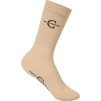 Jezdectví Sportovní ponožky Covalliero S/S 2024, smetanová velikost 40-42