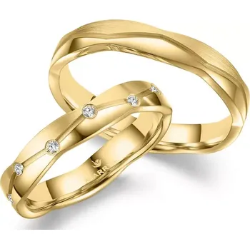 Prsten Snubní titanové prsteny TI-28