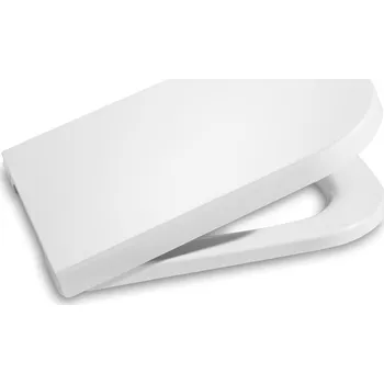 WC sedátko Roca Gap Square záchodové prkénko s pomalým sklápěním bílá A80147200B
