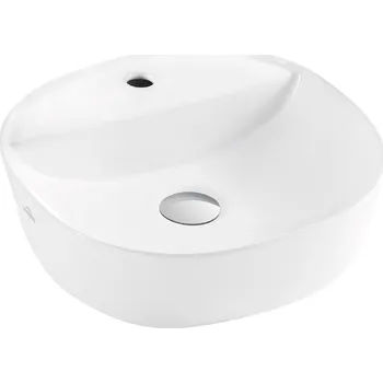 Umyvadlo Invena Corso umyvadlo 50x38 cm oválné na pult bílá CE-42-001