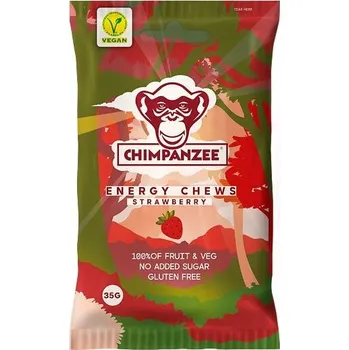 Energetické bonbony CHIMPANZEE Energy Chews Strawberry 35g