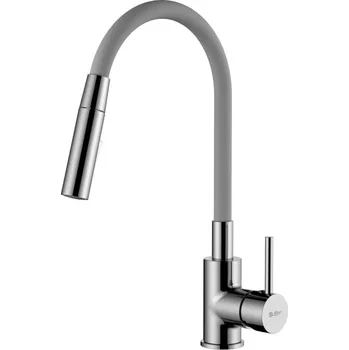 Vodovodní baterie S-line PRO dřezová baterie šedá 2 fce SIKOBSLPRO290S2F