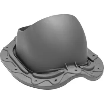 VILPE (Finsko) Průchodový prvek pro vlnitou plechovou krytinu Barva: Antracitová