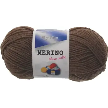 Příze Merino 14735 - Hnědá