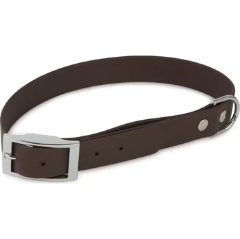 Obojek pro psa Firedog BioThane Obojek Basic 25mm 35-43cm Barva: Hnědá