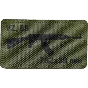Nášivka Textilní nášivka VZ 58 7,62x39mm - Zelená, A.C.M.