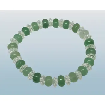 Náramek Náramek z avanturínu, disky tmavší