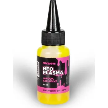 Návnadové aroma Mikbaits Neo Plasma - Jahoda Exclusive - 50ml