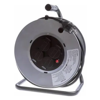 Prodlužovací kabel Prodlužovací kabel s cívkou OKKO, 4 místa, 50 m, IP44