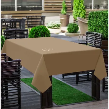 ubrus Venkovní ubrus GARDEN color 44 cappuccino, různé rozměry Mybesthome Rozměr: 140x200 cm