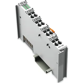 WAGO Vstup 750-430 8kanálový binární DC 24 V 3 ms, šedá 750-430