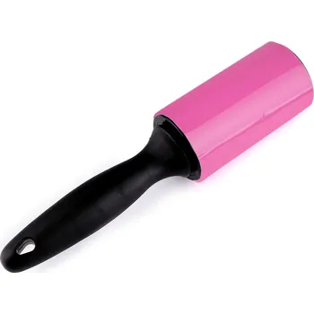 Váleček na chlupy Čistící váleček na textil omyvatelný, střední, 1 růžová sv.