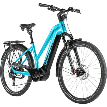 Elektrokolo Dámské trekingové elektrokolo Leader Fox SABA 29", 2024, blue light Velikost: 18"