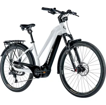 Elektrokolo Dámské trekingové elektrokolo Leader Fox SABA 29", 2024, white shiny Velikost: 18"