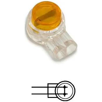 Konektor Spojka drátová UY (2 dráty průměr 0,4-0,7mm)