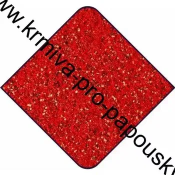 Krmivo pro ptáka Witte Molen B.V., Holandsko Vaječné krmivo vlhké s medem EGGFOOD Red s barvivem pro červené kanáry a ptáky s červeným faktorem 1kg