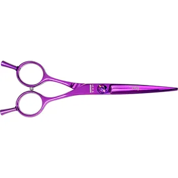 Kadeřnické nůžky Salon Komplet Nůžky Akitz GL-MPI-55 PINK pro praváky