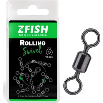 Zfish obratlík Rolling Swivel 10ks 16