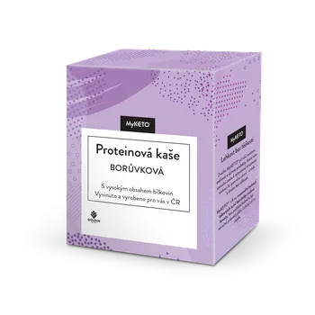 Keto dieta Proteinová kaše s borůvkami a beta glukany 5 porcí 20x40 g