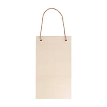 Cedulka na zavěšení - obdélník vertikální sublimace termotransfer