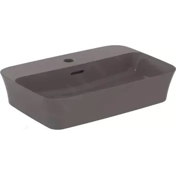 Umyvadlo Ideal Standard Ipalyss Umyvadlo na desku, 55x38 cm, s přepadem, otvor pro baterii, slate grey, E2077V5