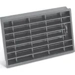 Karl - STYLE záklopový rošt s rámem, černá 325x170 mm