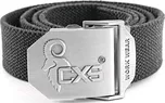 CXS Opasek NAVAH, černý, 4 cm, 150cm, textilní, spona s logem