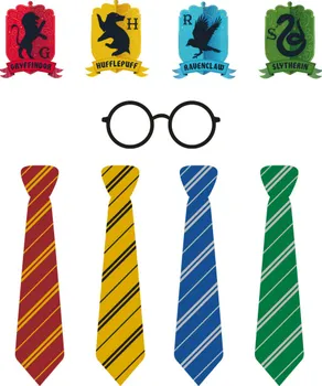 Party dekorace Amscan Rekvizity do fotokoutku Harry Potter 24 ks