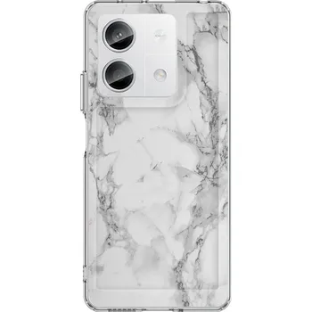 Pouzdro na mobilní telefon Kryt STYLE Xiaomi Redmi Note 13 5G pevný Mramor bílý (obal neboli pouzdro na Xiaomi Redmi Note 13 5G)