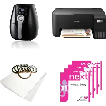 Tiskárna Sublimační sada na potisk hrnků Epson EcoTank L3210 + vakuový termolis PRIME Mini 3D sublimace termotransfer