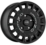 OZ Rally Racing Matt Black + Silver…