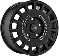 OZ Rally Racing Matt Black + Silver Lettering 7,5x18 5x160 ET48 65,1