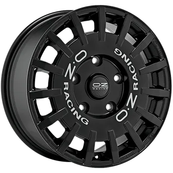 Alu kolo OZ Rally Racing Matt Black + Silver Lettering 7,5x18 5x160 ET48 65,1