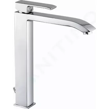 Vodovodní baterie Paffoni Level Umyvadlová baterie s výpustí, chrom, LES085CR