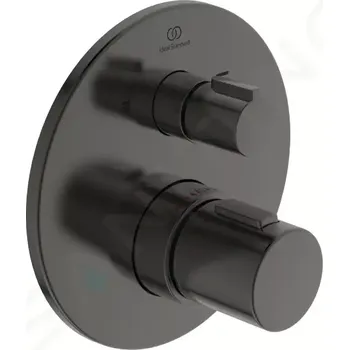 Vodovodní baterie Ideal Standard CeraTherm Termostatická vanová baterie pod omítku, Magnetic Grey, A5814A5