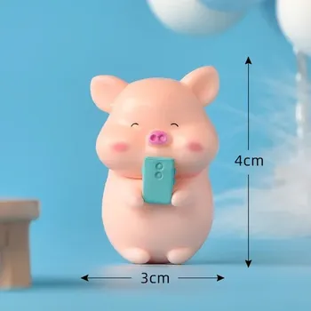 Roztomilá figurka s motivem prasátka - Fotografie