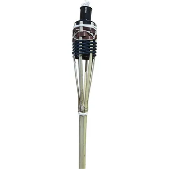 Louč M.A.T. Group Viga louč bambusová černá 60 cm