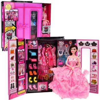RKToys Panenka Beauty s šatníkem