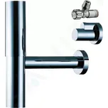 Hansgrohe Sifony Designový sifon Flowstar s rohovými ventily, chrom, 52120000
