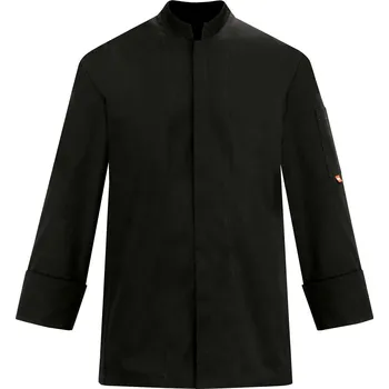 Gastro oděv Kuchařský rondon TOMA - polybavlna - černý, dlouhý rukáv XXL T-1739-B-2XL