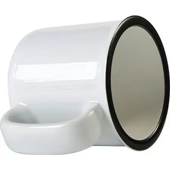 Stolování Hrnek 400 ml glazurovaný - bílý sublimace termotransfer