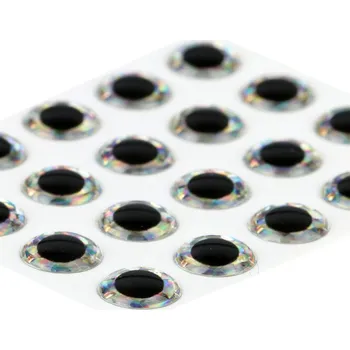 Sybai 3D Epoxy Eyes Holographic Silver 3,5mm