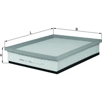 Vzduchový filtr Vzduchový filtr KNECHT LX 1656