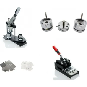 Dětské navlékací korálky Sada na výrobu odznaků - 37 x 37 mm PROFI