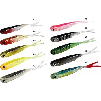 Umělá nástraha Zfish Gumová Nástraha V Tail Shad 7,5cm 5ks A2