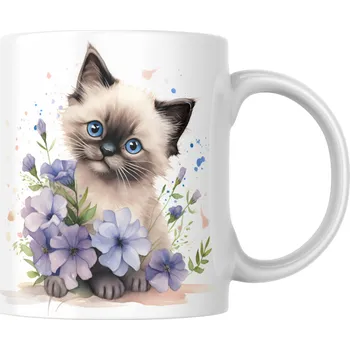 Hrnek 330ml, SIAMSKÉ KOŤÁTKO, cena za 1 ks