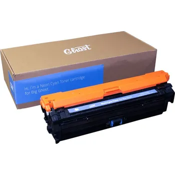 Toner HP Ghost CE741A (alternativní) neon cyan/ neonová azurová - 7 300 stran