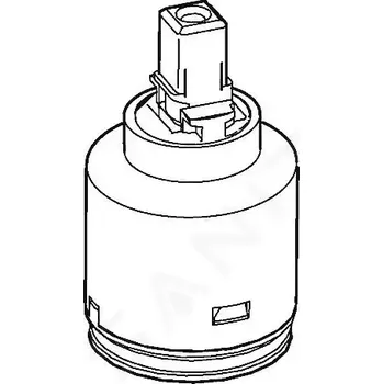 Vodovodní baterie Hansa Náhradní díly Náhradní kartuše 2.5, 59913914