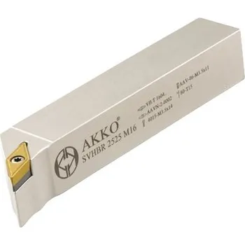 Příslušenstí k soustruhu Soustružnický držák vnější typ SVHBR/L AKKO SVHBL 1212 F11