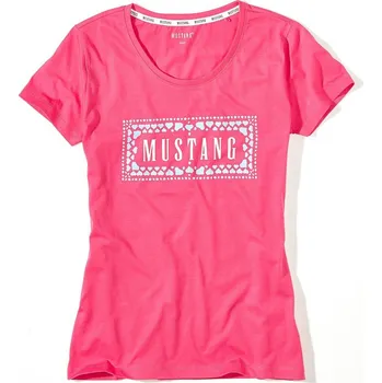 Oblečení a móda MUSTANG Dámské růžové tričko HAZEL L 6232_2100.720